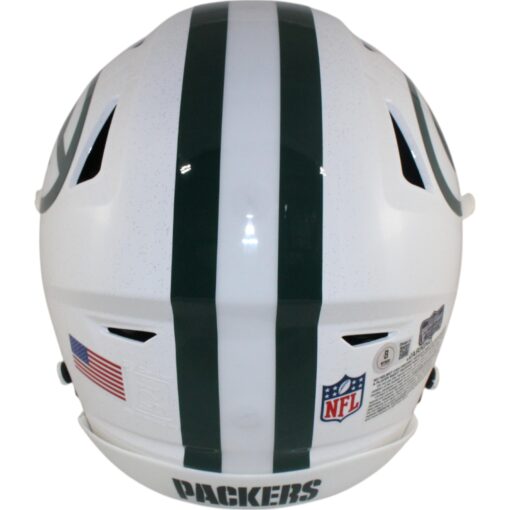 Brett Favre Autographed Green Bay Packers Alt 24 SpeedFlex Helmet Beckett 49184