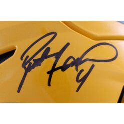 Brett Favre Autographed Green Bay Packers SpeedFlex Helmet Beckett Witness 49228