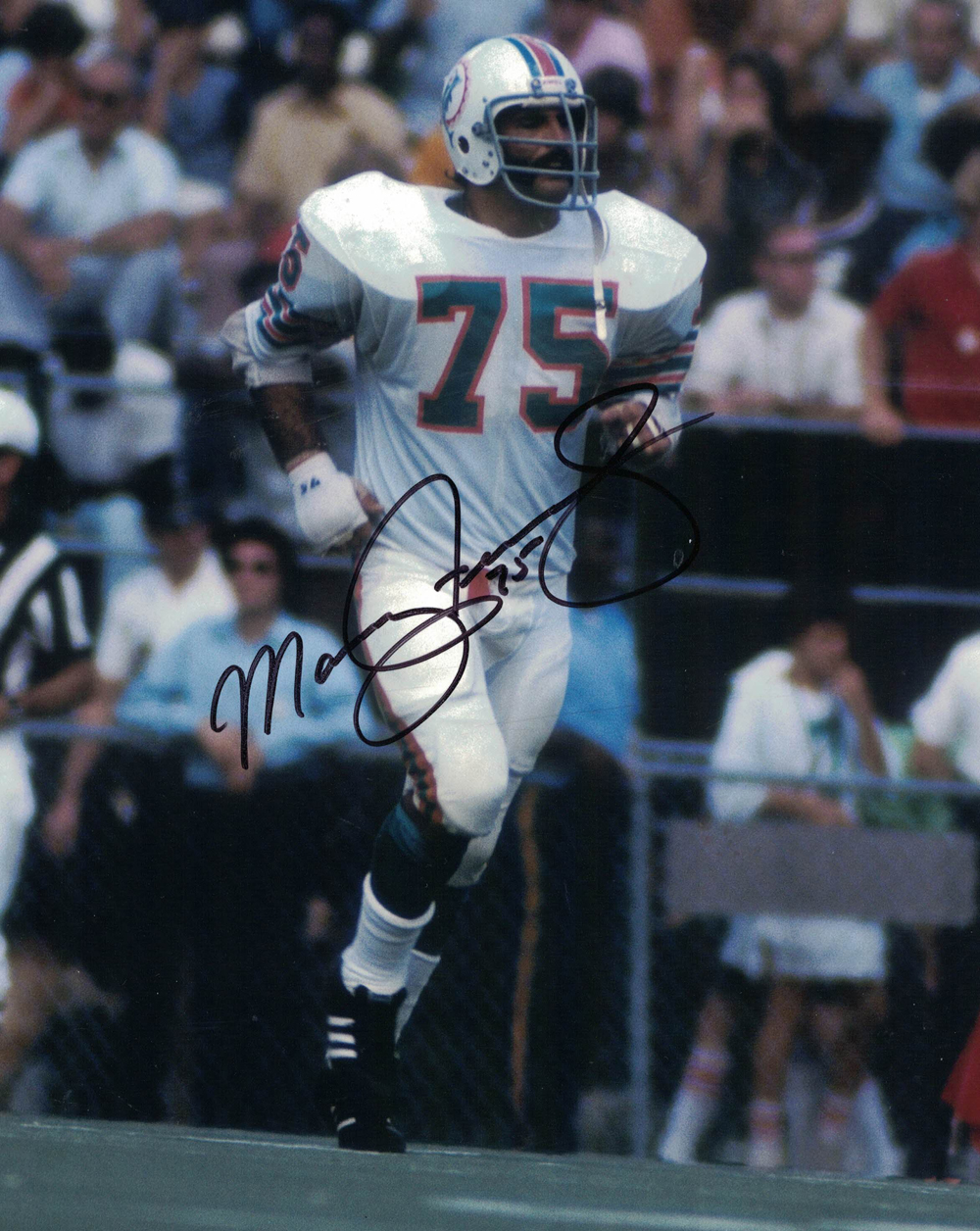 Manny Fernandez Autographed/Signed Miami Dolphins 8x10 Photo 30153