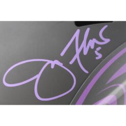 Joe Flacco Autographed/Signed Baltimore Ravens F/S Eclipse Helmet JSA 49684