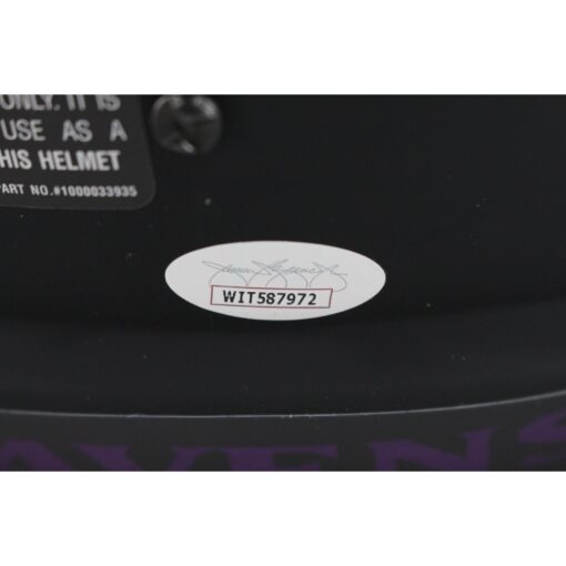 Joe Flacco Autographed/Signed Baltimore Ravens F/S Eclipse Helmet JSA 49684