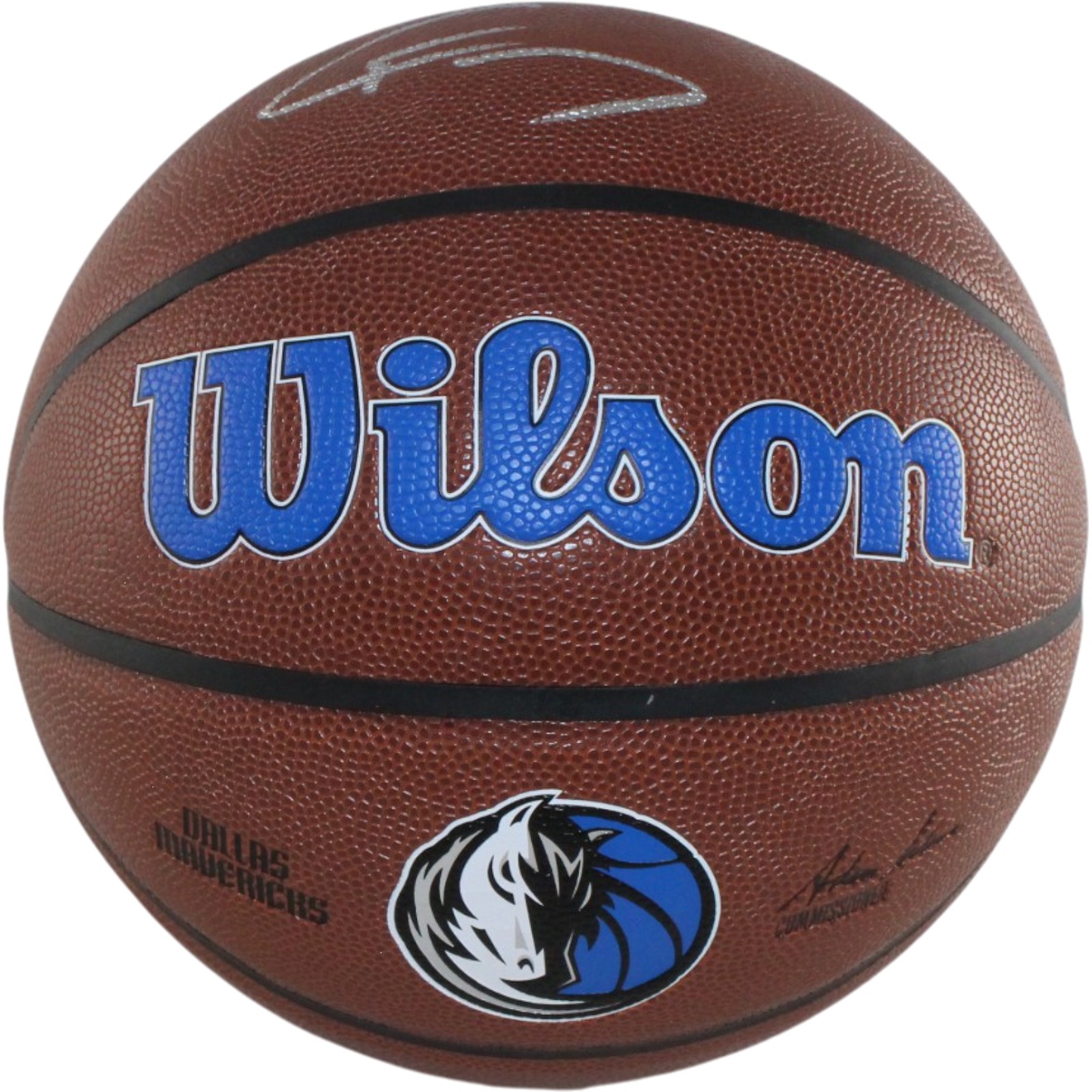 Cooper Flagg Autographed/Signed Dallas Mavericks Logo Basketball Beckett 56905 4 Cooper Flagg Autographed/Signed Dallas Mavericks Logo Basketball Beckett 56905