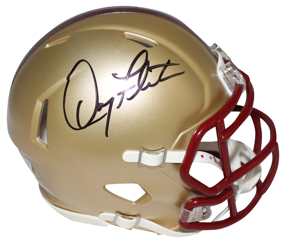 Doug Flutie Autographed Boston College Spd Mini Helmet Beckett