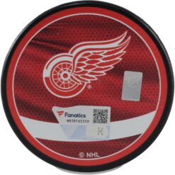 Nick Foligno Autographed/Signed Chicago Blackhawks Logo Puck Fanatics 53810