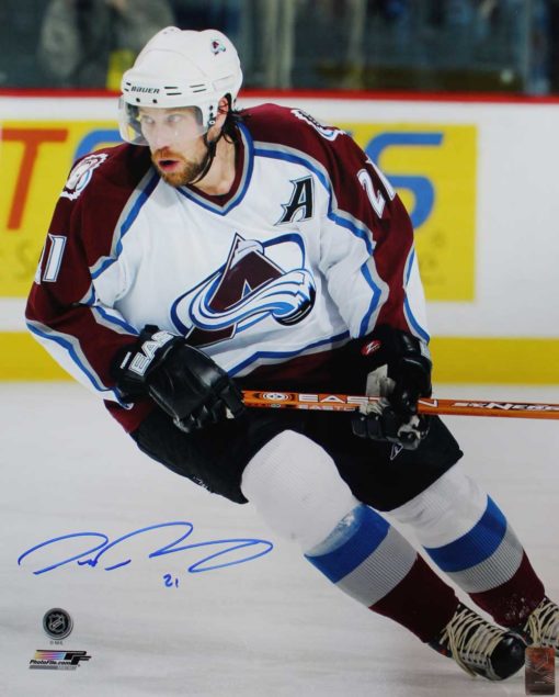 Peter Forsberg Autographed/Signed Colorado Avalanche 16x20 Photo 26378 PF