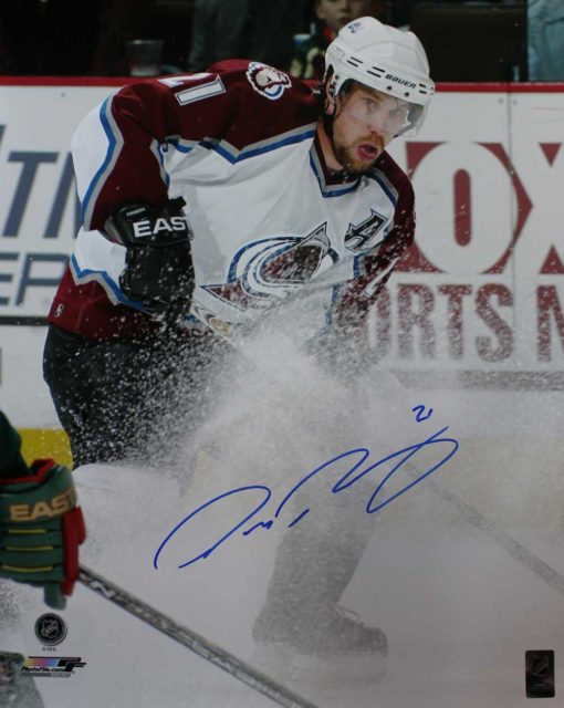Peter Forsberg Autographed/Signed Colorado Avalanche 16x20 Photo 26374 PF