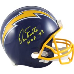 Dan Fouts Autographed San Diego Chargers TB VSR4 Authentic Helmet Beckett 49277