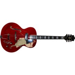 Michael J. Fox Autographed Back to The Future Grote Guitar Beckett Witness 57897