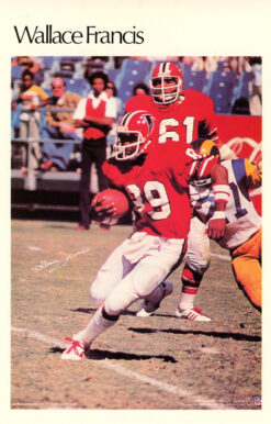Wallace Francis Atlanta Falcons Mini Poster 8/50 Marketcom 46234
