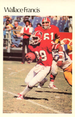 Wallace Francis Atlanta Falcons Mini Poster 8/50 Marketcom 46236