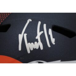 Troy Franklin Autographed/Signed Denver Broncos F/S Speed Helmet Beckett 47991