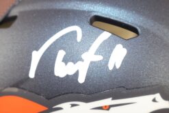 Troy Franklin Autographed/Signed Denver Broncos Mini Helmet Beckett WIT 59399