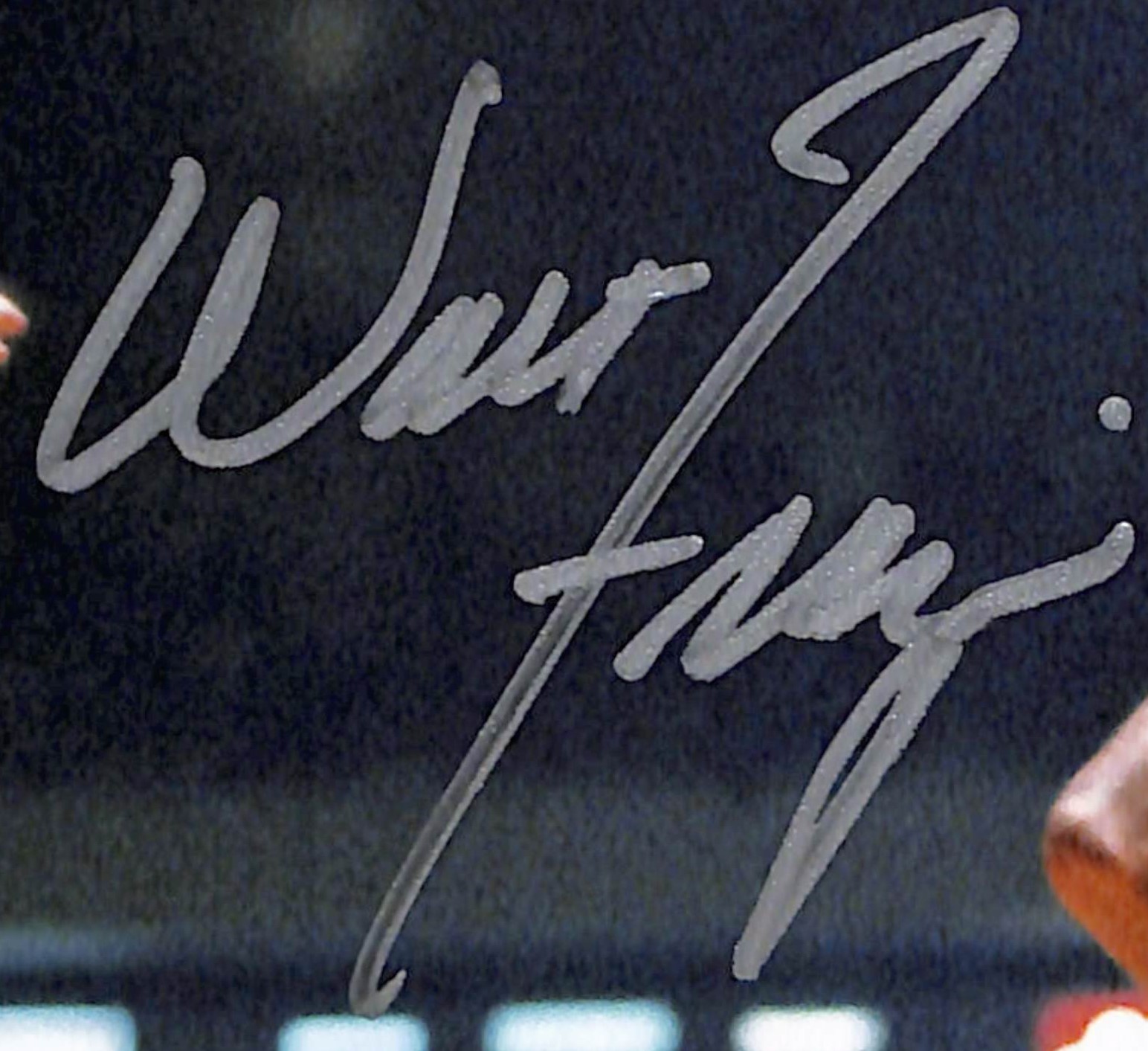 Walt Frazier Autographed/Signed New York Knicks 8x10 Photo BAS
