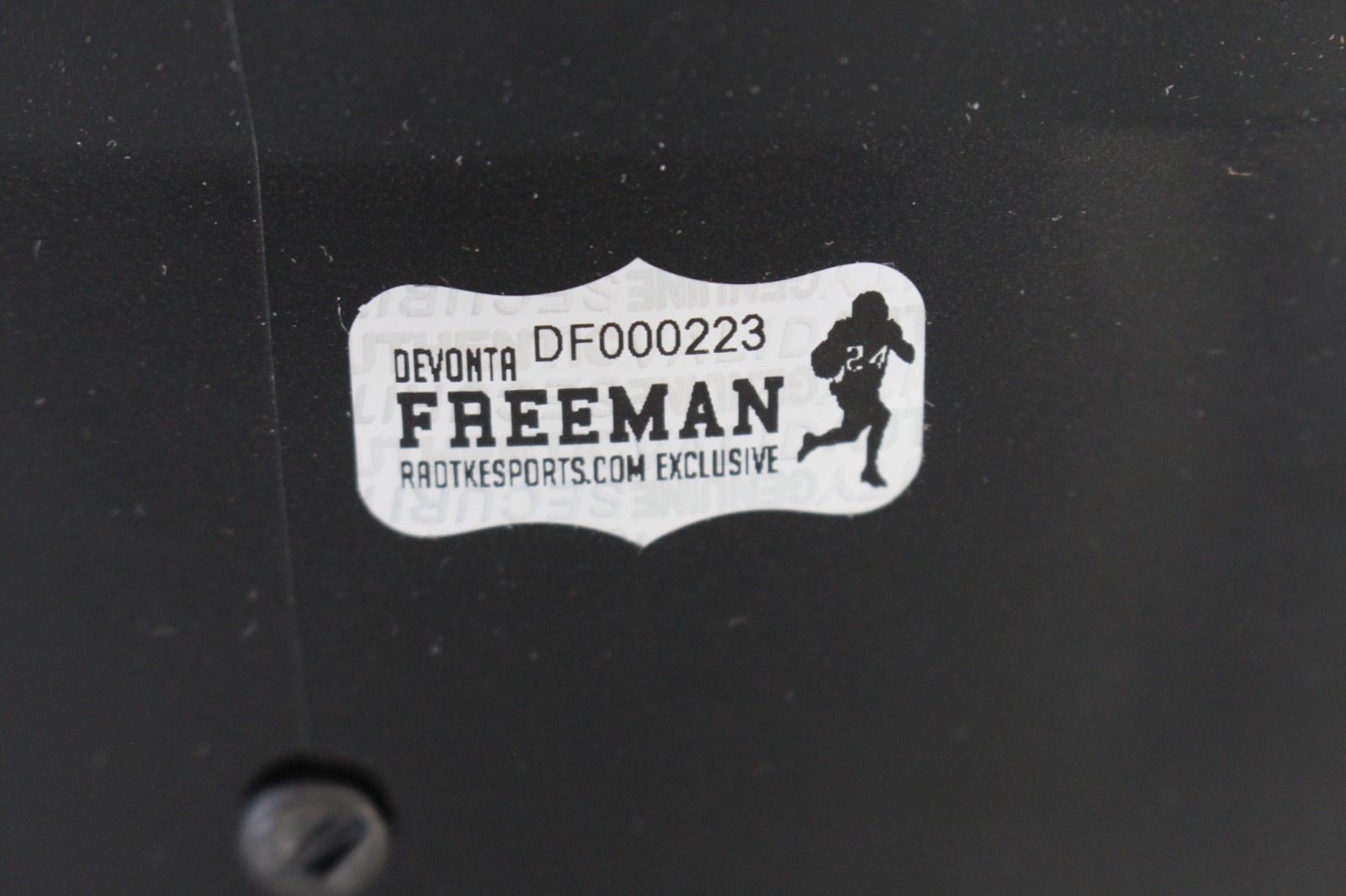 Devonta Freeman Autographed/Signed Atlanta Falcons F/S Helmet Radtke 59354 4 Devonta Freeman Autographed/Signed Atlanta Falcons F/S Helmet Radtke 59354