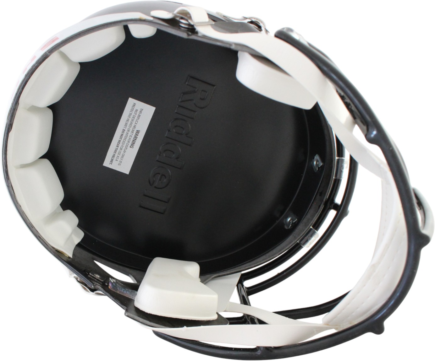 Devonta Freeman Autographed/Signed Atlanta Falcons F/S Helmet Radtke 59354 5 Devonta Freeman Autographed/Signed Atlanta Falcons F/S Helmet Radtke 59354