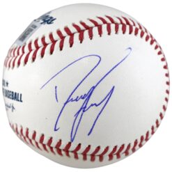 Dwight Freeney Autographed Indianapolis Colts OML Baseball Beckett Witness 52770