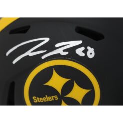 Pat Freiermuth Autographed Pittsburgh Steelers Eclipse Mini Helmet Beckett 48046