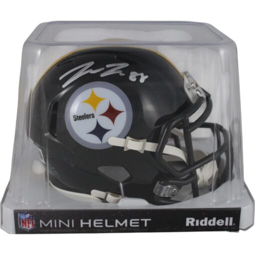 Pat Freiermuth Autographed/Signed Pittsburgh Steelers Mini Helmet Beckett 49018