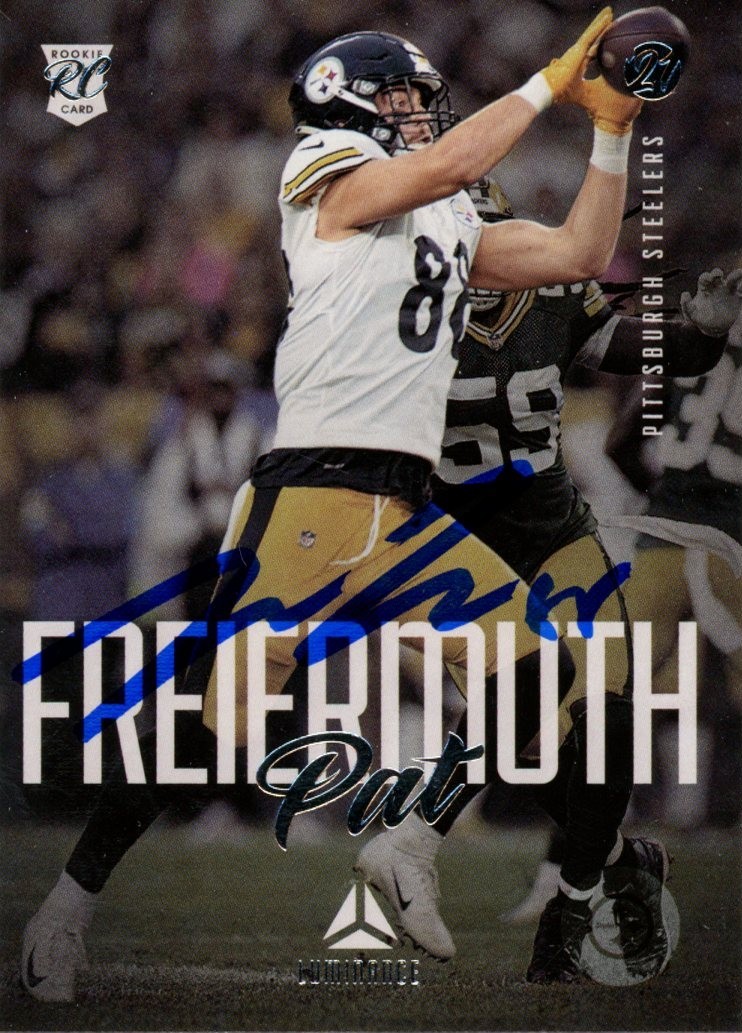 Pat Freiermuth Signed 2021 Chronicles Luminance #224 Card Beckett Witness 57017 1 Pat Freiermuth Signed 2021 Chronicles Luminance #224 Card Beckett Witness 57017