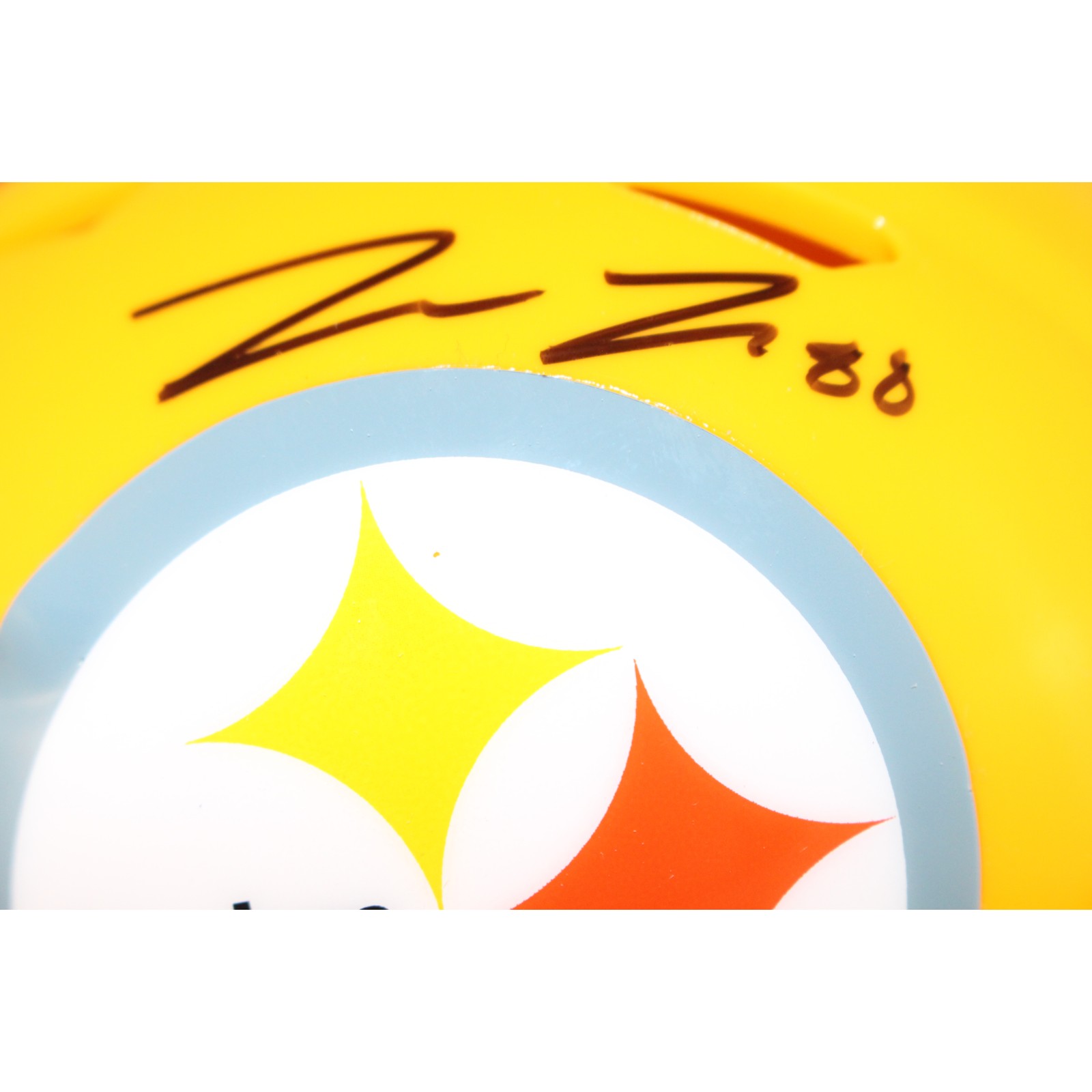 Pat Freiermuth Autographed Pittsburgh Steelers Mini Helmet Beckett Witness 53141 2 Pat Freiermuth Autographed Pittsburgh Steelers Mini Helmet Beckett Witness 53141