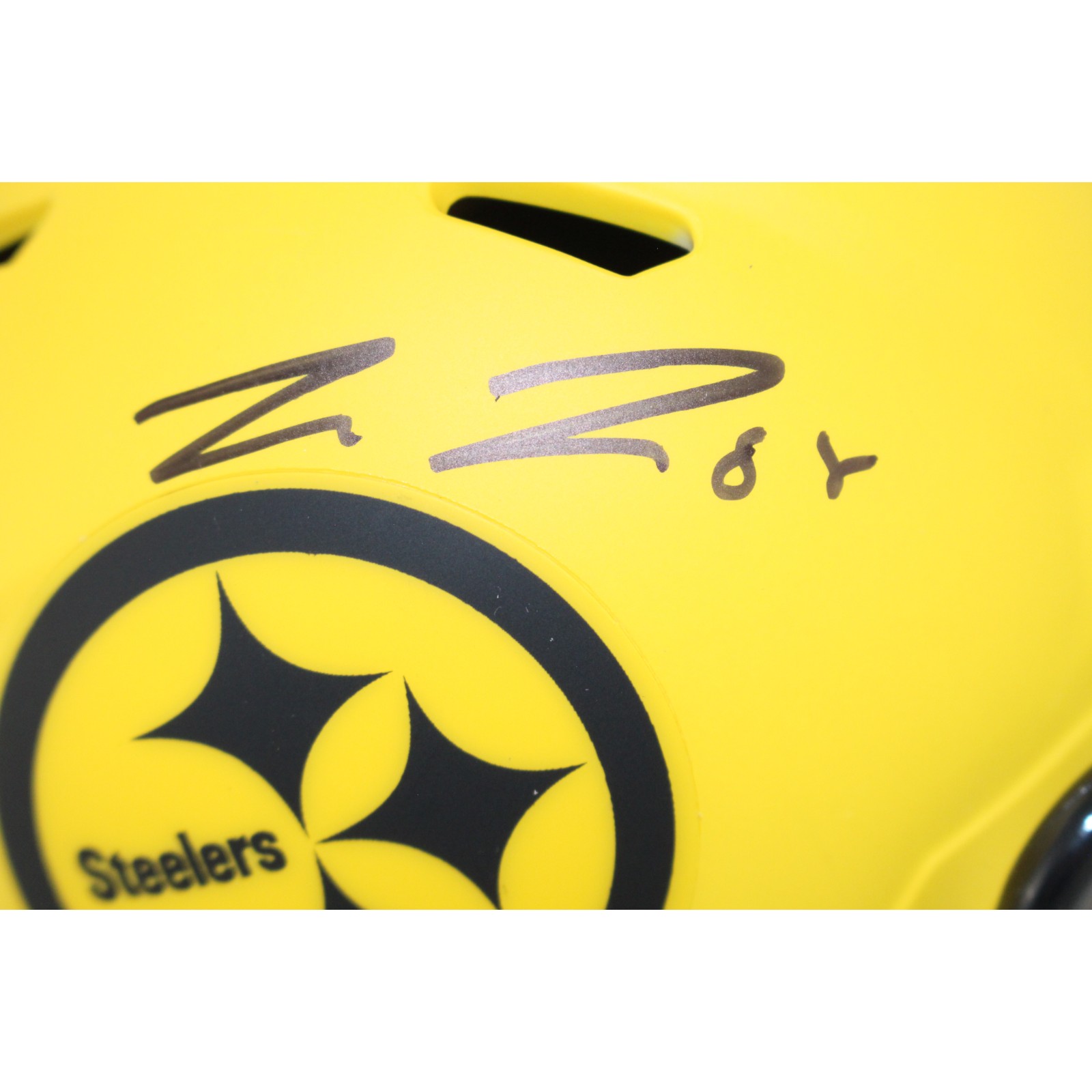 Pat Freiermuth Autographed Pittsburgh Steelers Mini Helmet Rave Beckett W 53143