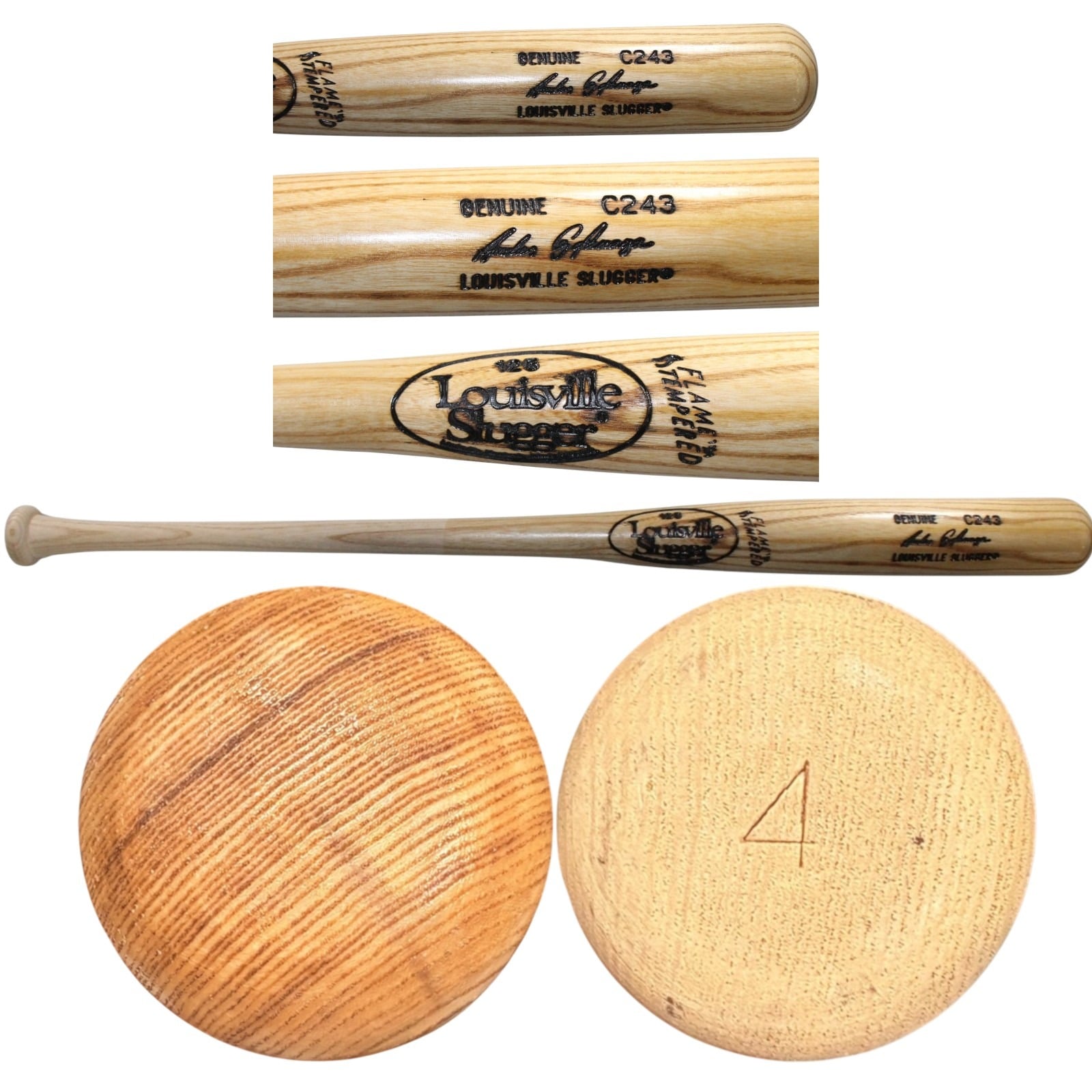 Andres Galarraga Colorado Rockies Game Used Louisville Slugger Bat 57270