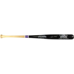 Andres Galarraga Signed Colorado Rockies 93 NL Batting Champ Bat Beckett 53389