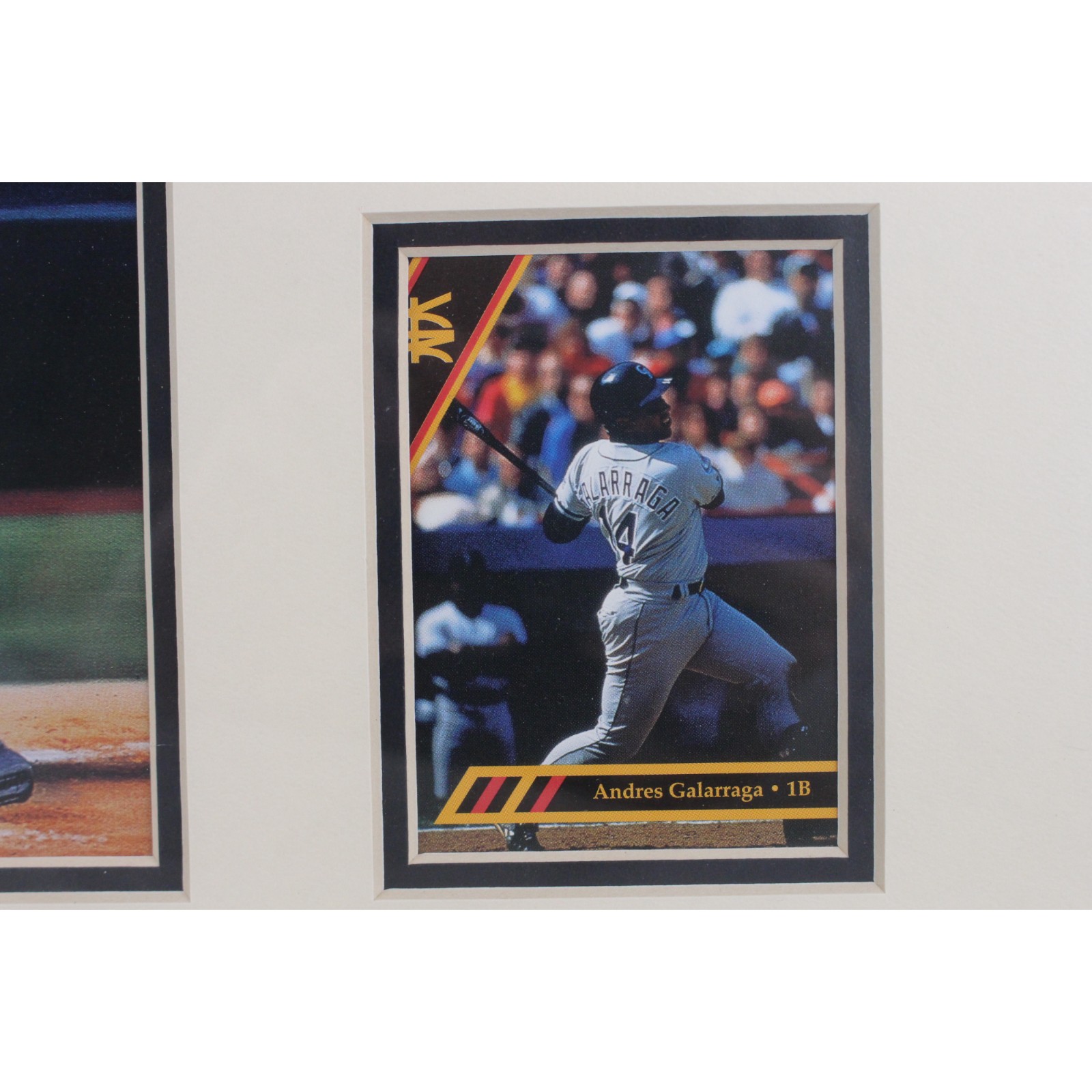 Andres Galarraga Autographed Colorado Rockies Matted Photo & Card Beckett 51531 5 Andres Galarraga Autographed Colorado Rockies Matted Photo & Card Beckett 51531