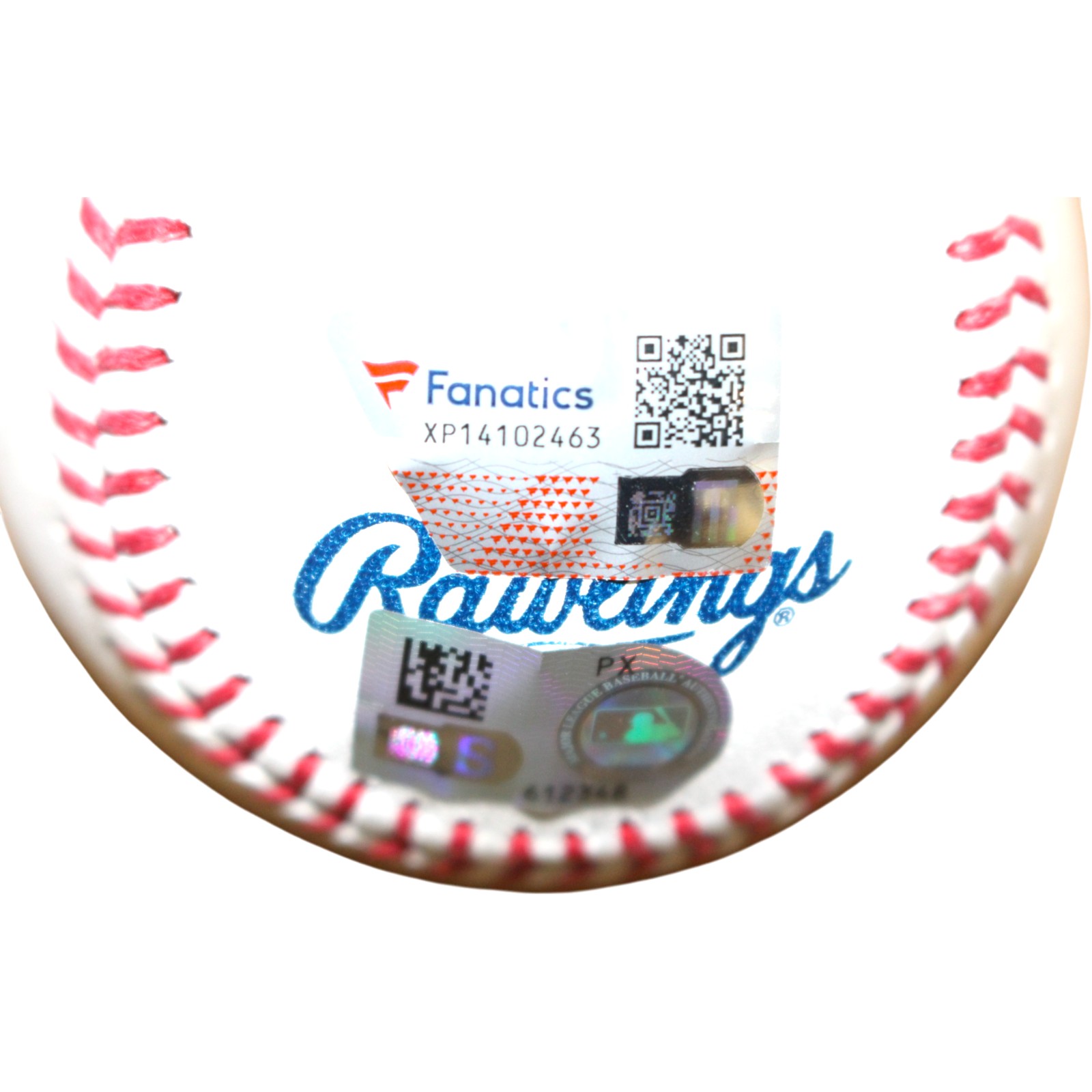 Adolis Garcia Autographed Texas Rangers OML Baseball Fanatics 54463