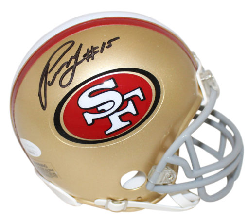 Pierre Garcon Autographed/Signed San Francisco 49ers Mini Helmet JSA 24561