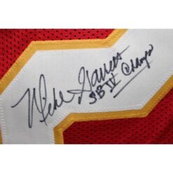Mike Garrett Autographed/Signed Pro Style Jersey Red Size XL SB IV TRI 58774