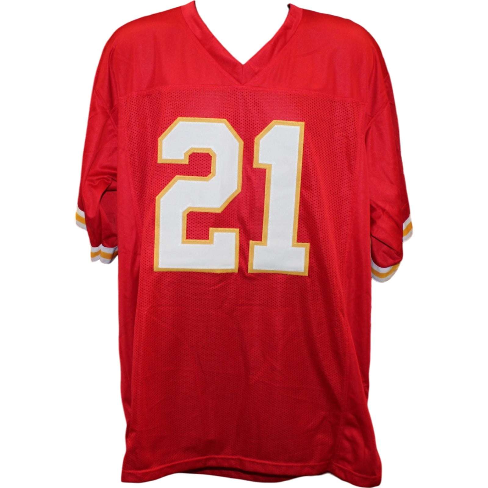 Mike Garrett Autographed/Signed Pro Style Jersey Red Size XL SB IV TRI 58774 4 Mike Garrett Autographed/Signed Pro Style Jersey Red Size XL SB IV TRI 58774
