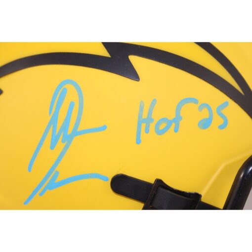 Antonio Gates Autographed San Diego Chargers Rave Mini Helmet HOF Beckett 50270