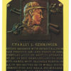 Charles Gehrlinger Autographed Detroit Tigers Hall Of Fame Plaque Postcard BAS 27066