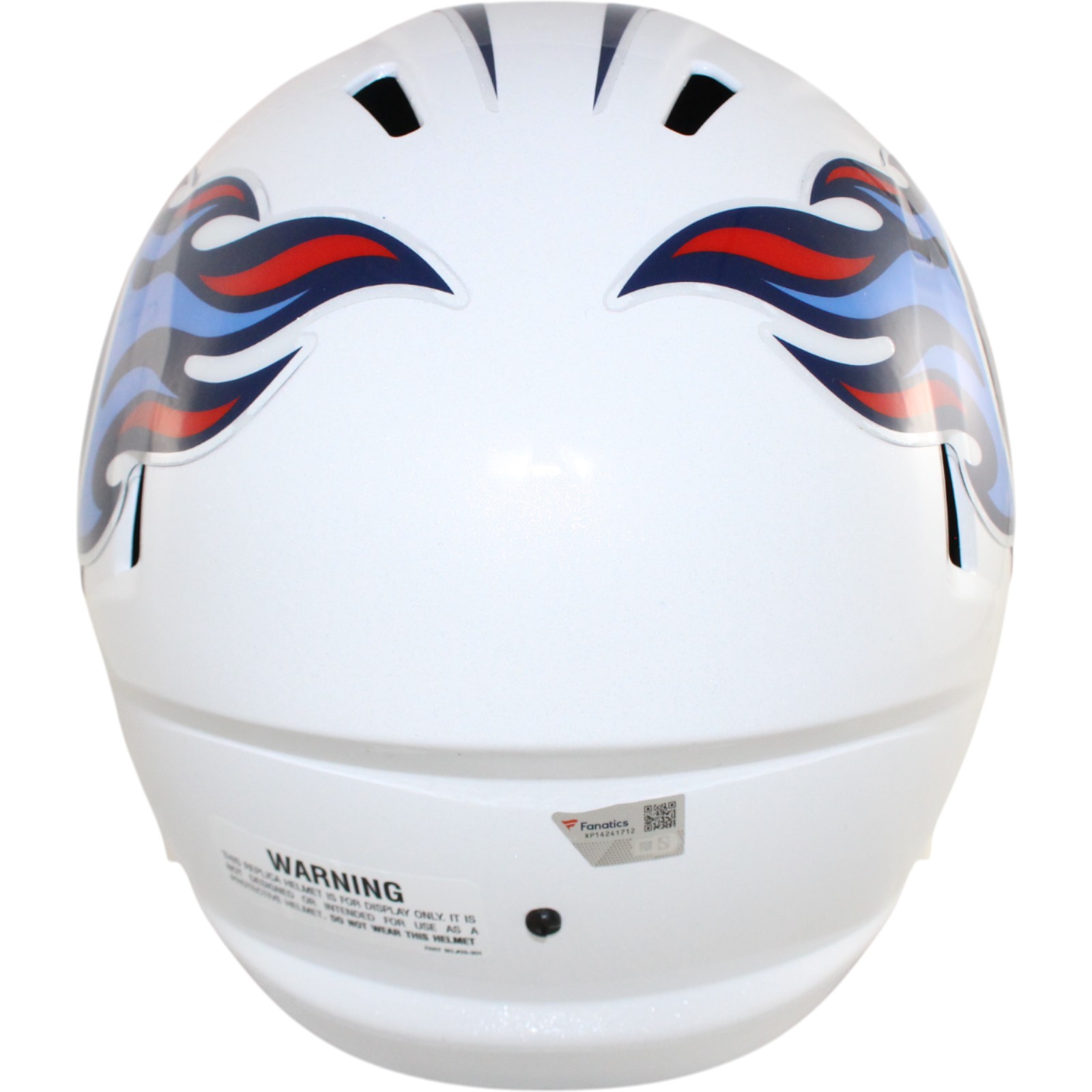 Eddie George Autographed/Signed Tennesee Titans F/S TB Helmet Fanatics 51901 3 Eddie George Autographed/Signed Tennesee Titans F/S TB Helmet Fanatics 51901