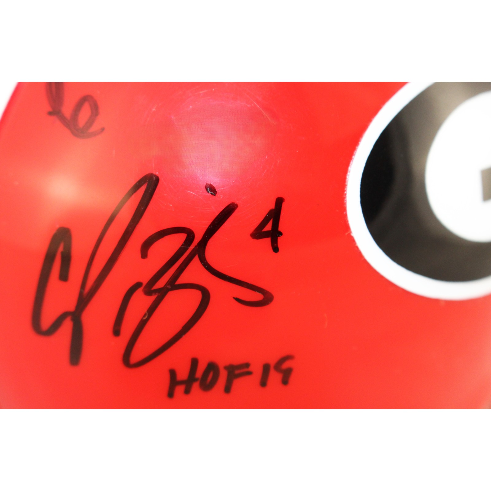 Terrell Davis Champ Bailey Charley Trippi Signed Georgia Mini Helmet BAS 52748 3 Terrell Davis Champ Bailey Charley Trippi Signed Georgia Mini Helmet BAS 52748