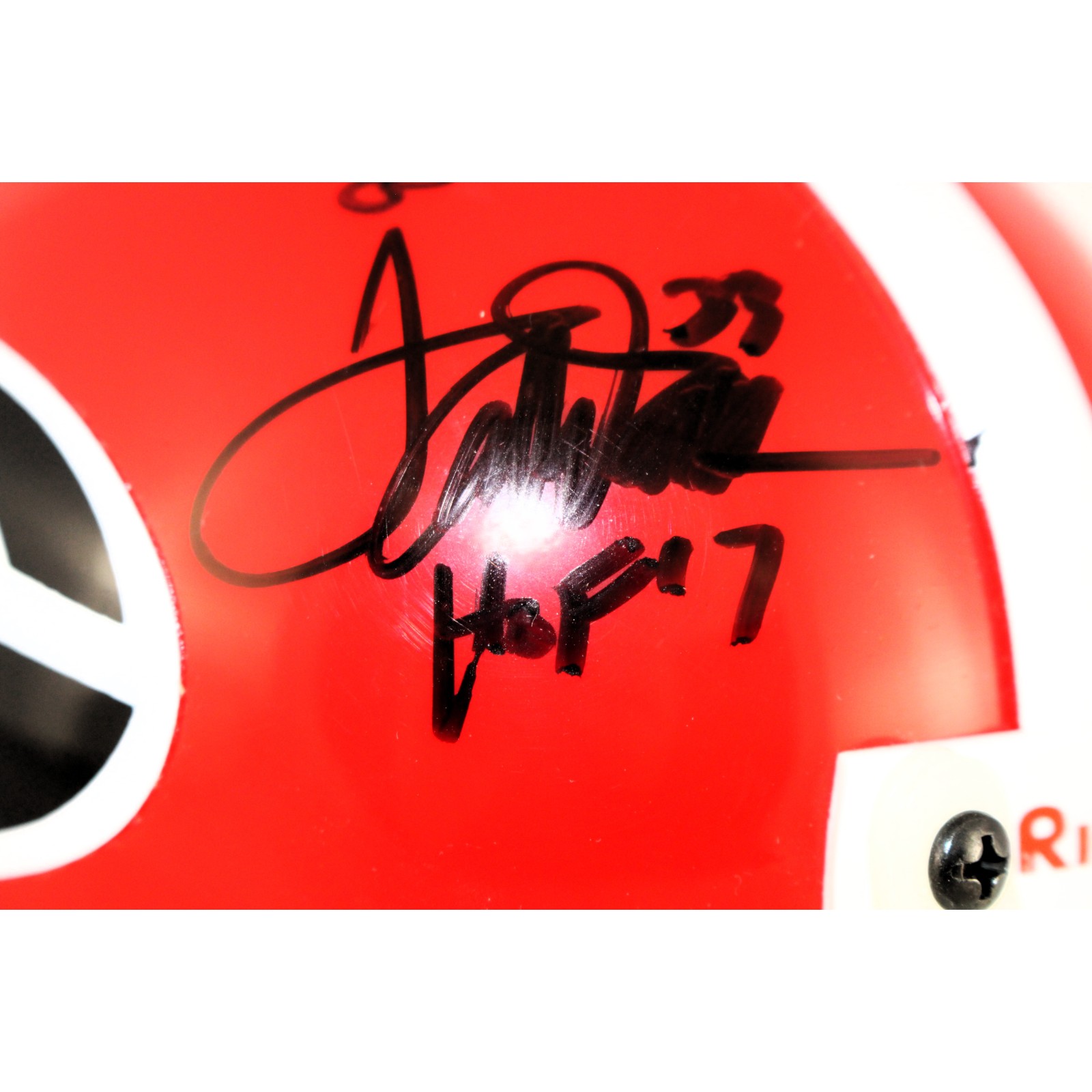 Terrell Davis Champ Bailey Charley Trippi Signed Georgia Mini Helmet BAS 52748 6 Terrell Davis Champ Bailey Charley Trippi Signed Georgia Mini Helmet BAS 52748