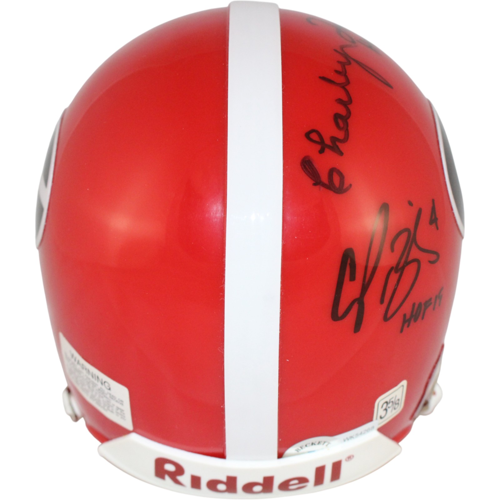 Terrell Davis Champ Bailey Charley Trippi Signed Georgia Mini Helmet BAS 52748 7 Terrell Davis Champ Bailey Charley Trippi Signed Georgia Mini Helmet BAS 52748