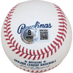 Domingo German Signed New York Yankees OML Baseball 27 Up 27 Down Beckett 50125