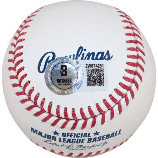 Domingo German Signed New York Yankees OML Baseball 27 Up 27 Down Beckett 50125