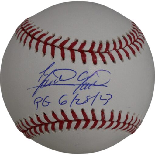 Domingo German Signed New York Yankees OML Baseball 6/28/23 PG Beckett 50126