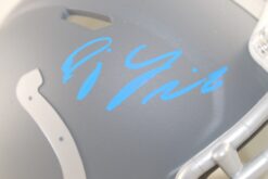 DJ Giddens Signed Indianapolis Colts Slate Mini Helmet Beckett Witness 51637