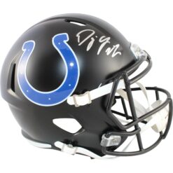 DJ Giddens Autographed/Signed Indianapolis Colts F/S 23 Alt Helmet Beckett 51895