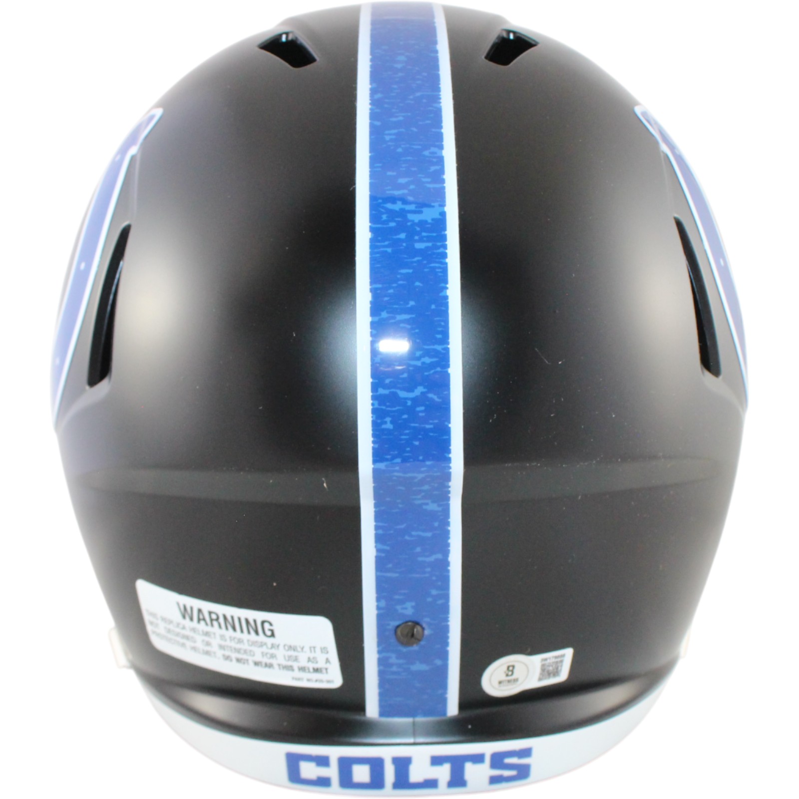 DJ Giddens Autographed/Signed Indianapolis Colts F/S 23 Alt Helmet Beckett 51895 3 DJ Giddens Autographed/Signed Indianapolis Colts F/S 23 Alt Helmet Beckett 51895