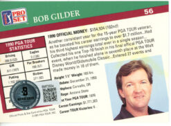 Bob Gilder Autographed 1991 Pro Set #56 Trading Card Beckett 44852
