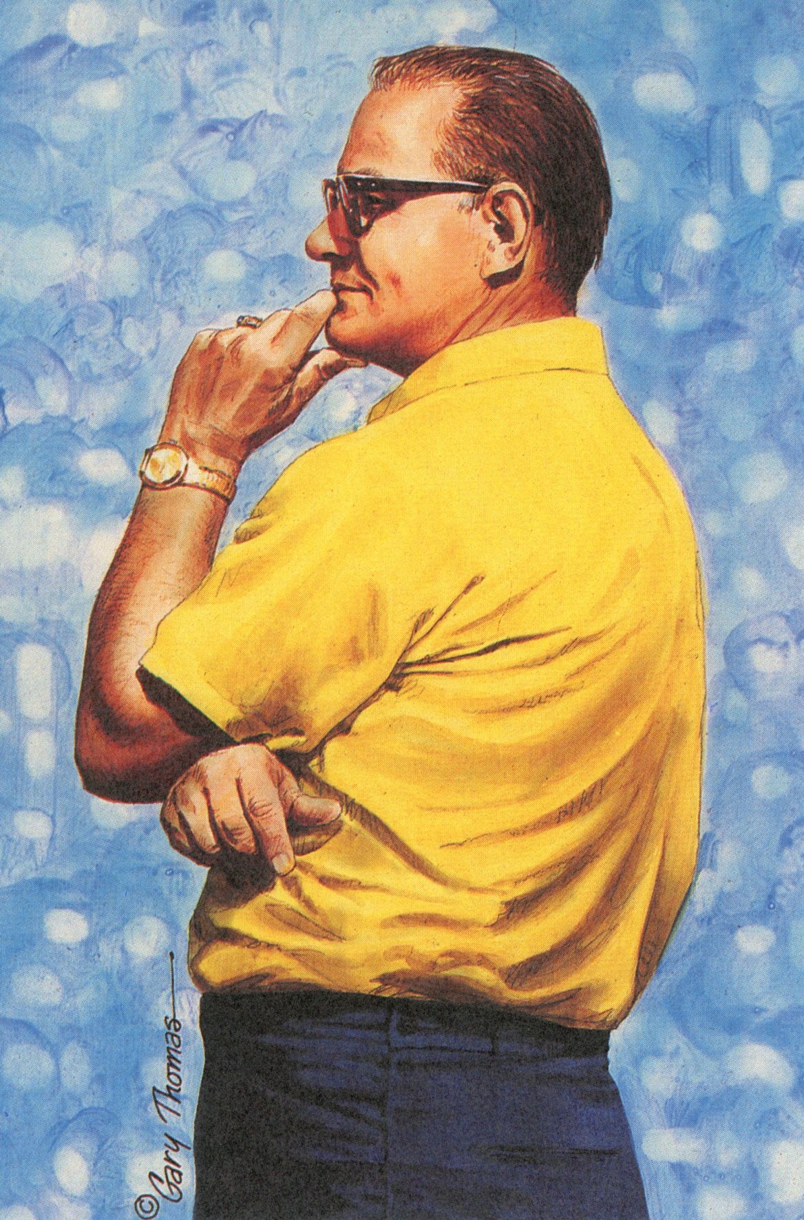 Sid Gillman San Diego Chargers Goal Line Art Card Series 4 #101 LE /5000 58074
