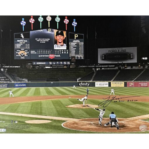 Lucas Giolito Autographed/Signed Chicago White Sox 16x20 No Hitter MLB 46864