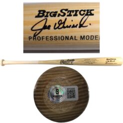 Joe Girardi Autographed Colorado Rockies 1993 Inaugural Season Bat Beckett 53439