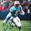 Ernest Givins Autographed/Signed Houston Oilers 8x10 Photo 2x Pro Bowl 30181