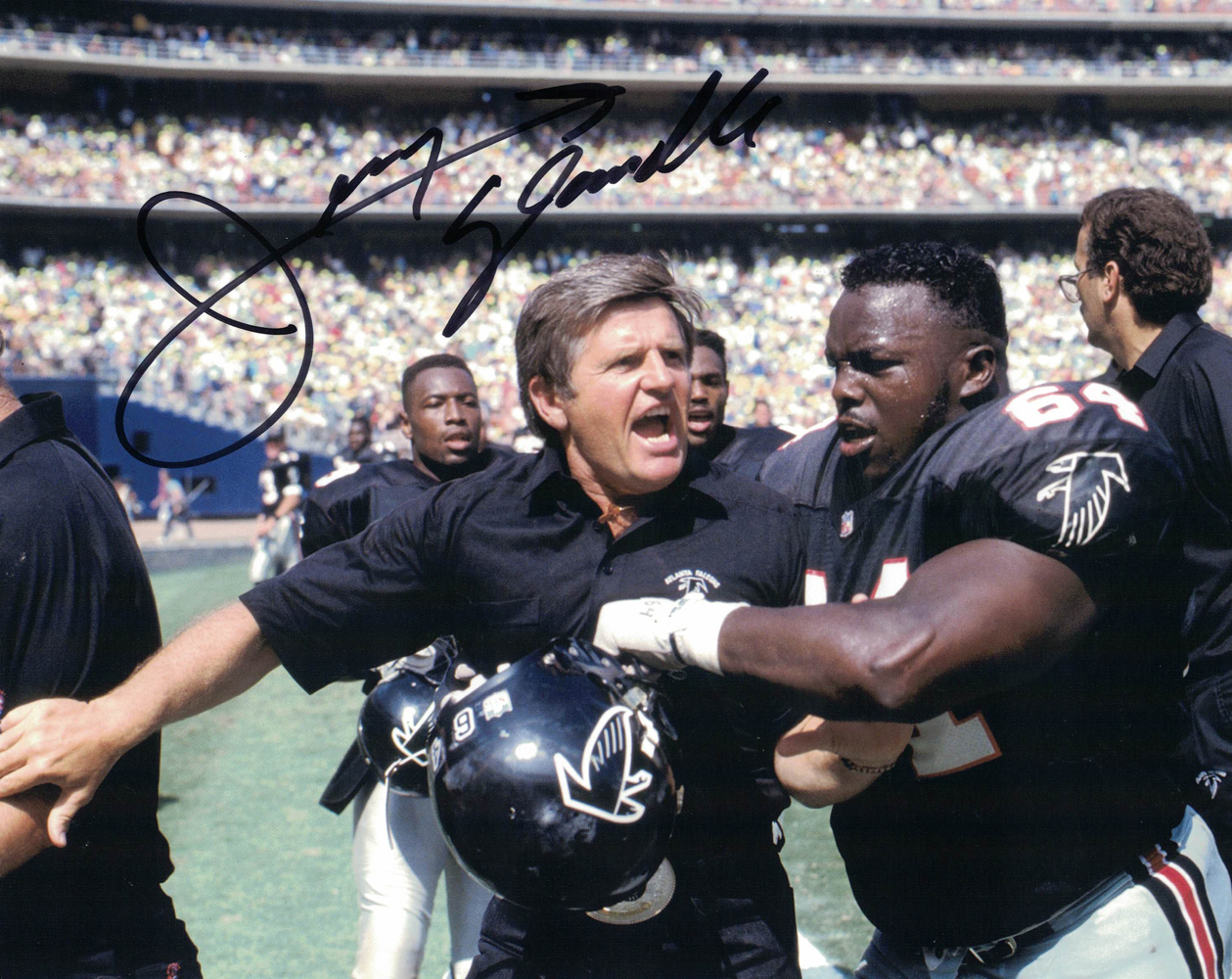 Jerry Glanville Autographed/Signed Atlanta Falcons 8x10 Photo 30146